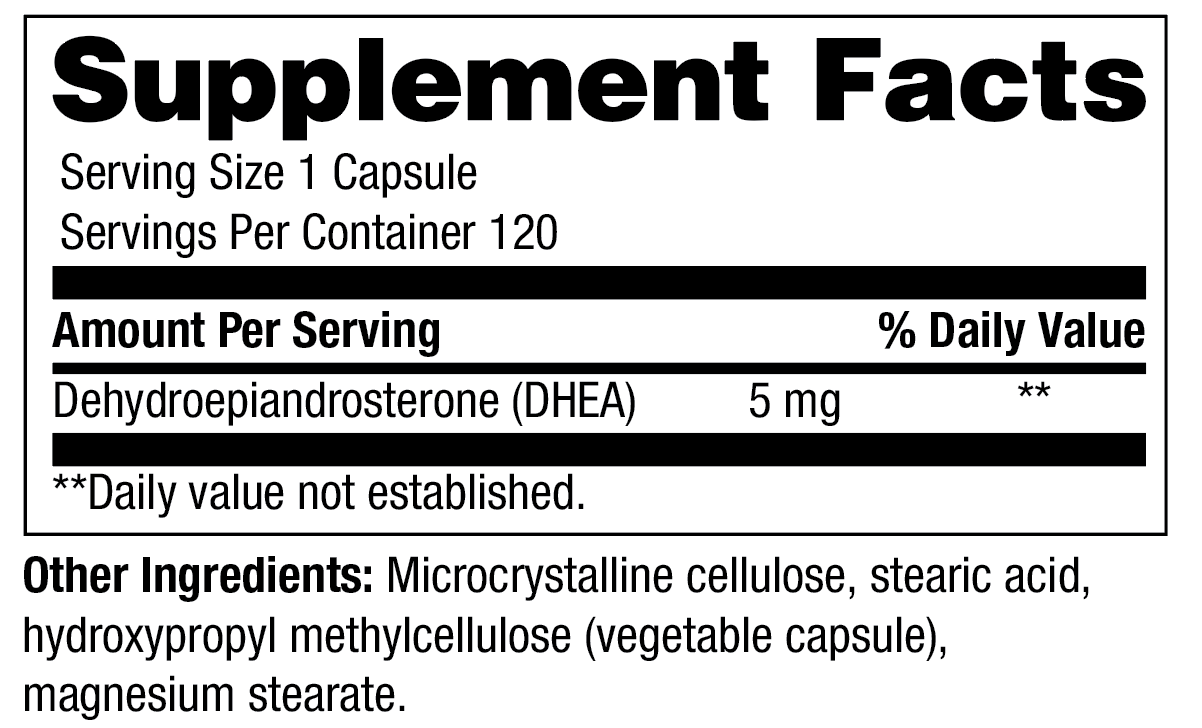 DHEA 5 mg